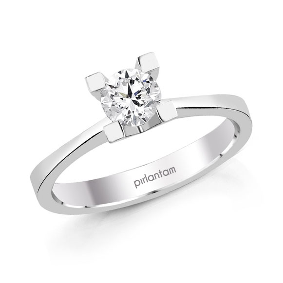 0.60 ct. Pırlanta Tektaş Yüzük